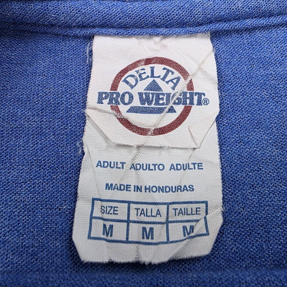 New York Rangers Shirt Mens Medium Blue NHL Hockey Delta Pro Weight Rangerstown - Picture 2 of 15
